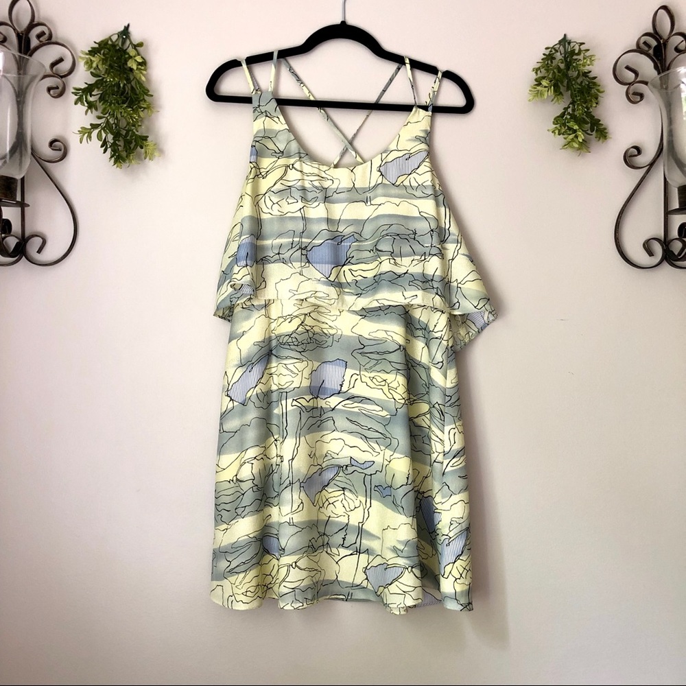 BCBGeneration Lemon strappy Sun dress - Picture 2 of 5